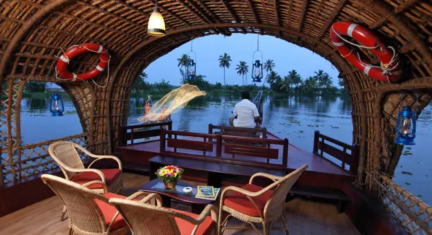 Kerala river houseboats